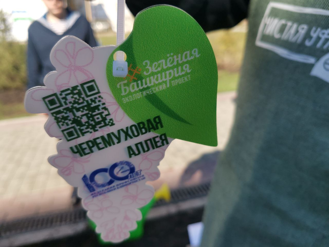 Черемуховая аллея в честь 100-летия ФП РБ